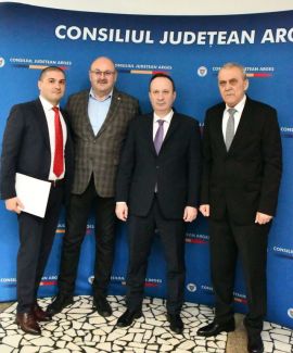 Președinte CJ Argeș, Ion Mînzînă, s-a intâlnit cu ministrul Finanțelor, Adrian Câciu