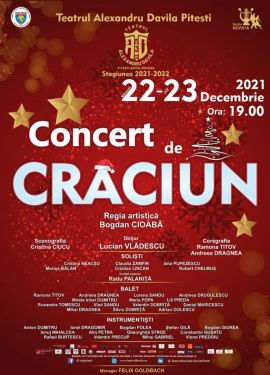 Concert de Crăciun la teatrul Davila