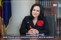 Simona Bucura Oprescu: ”Sprijin financiar pentru conectarea la rețelele de apă și de canalizare!”