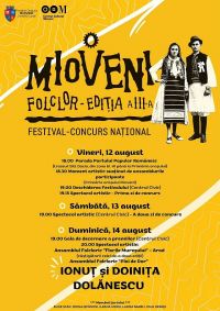 O nouă ediție a Festivalului Concurs Național de Folclor Mioveni