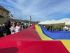 Argeșul a venit la Sărbătorile Naționale de la Țeblea cu un steag lung de 100 metri
