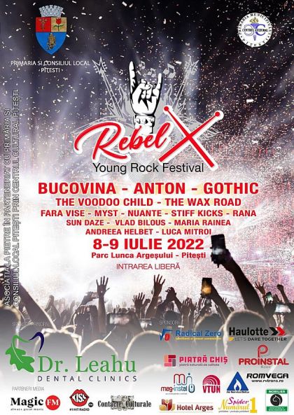 Rebel X – prima ediție a festivalului de rock, la Pitești