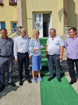 Prefectul Radu Perianu a fost la Mioarele! ”Problema apei va fi rezolvată…”