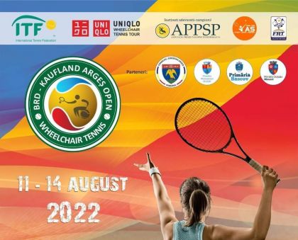 Peste 40 de sportivi din 15 țări vor participa la ”Argeș Open Wheelchair Tennis” din Bascov