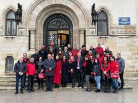 O echipă numeroasă a PSD Argeș a donat sânge în cadrul campaniei naționale de la Câmpulung