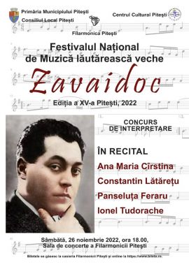 Festivalul Național de Muzică Lăutărească Veche ZAVAIDOC, ediția 2022