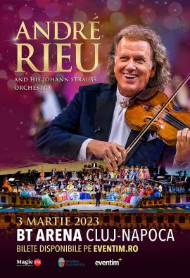 Maestrul ANDRÉ RIEU se întoarce în România pentru un concert de proporții